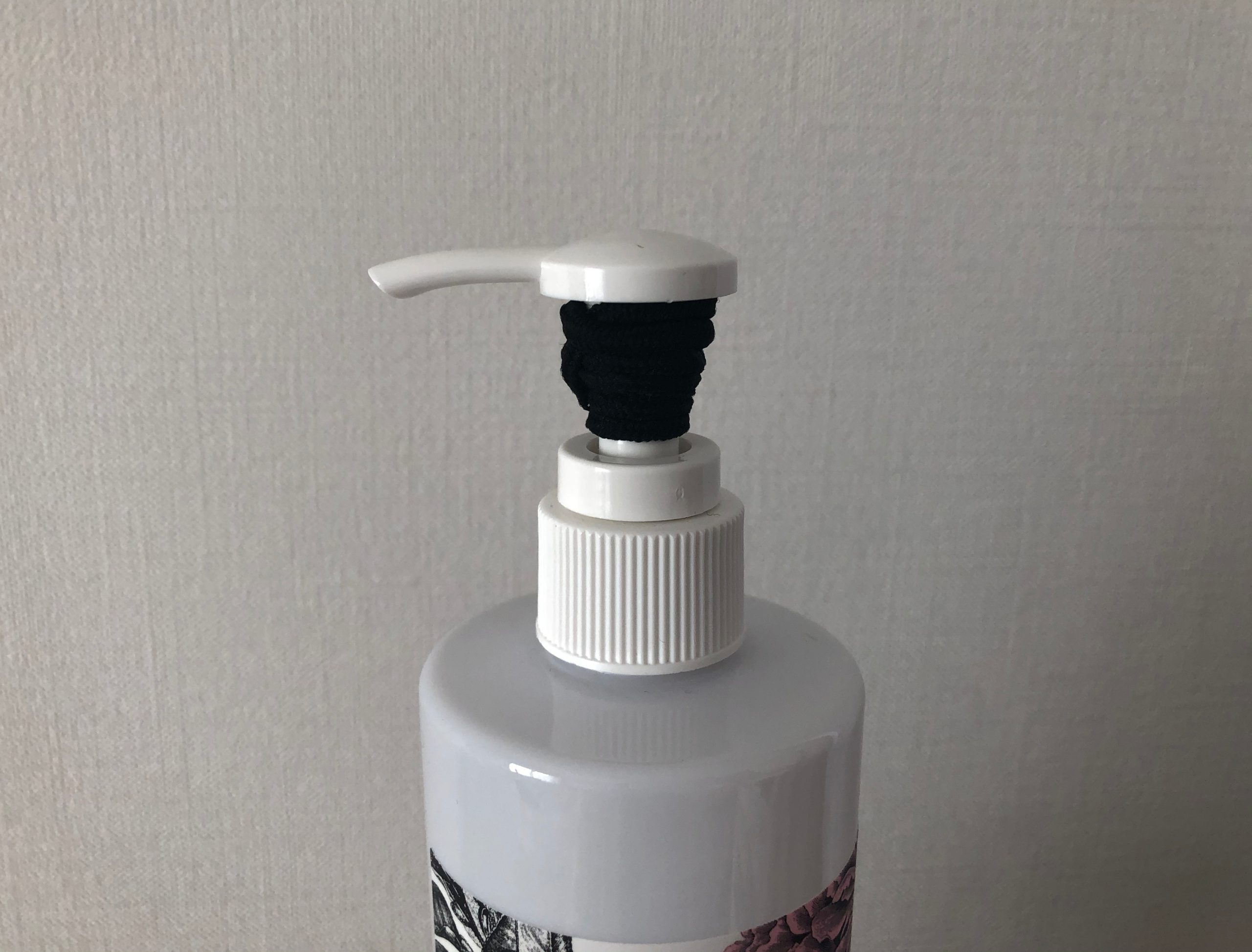 液漏れ防止髪ゴム