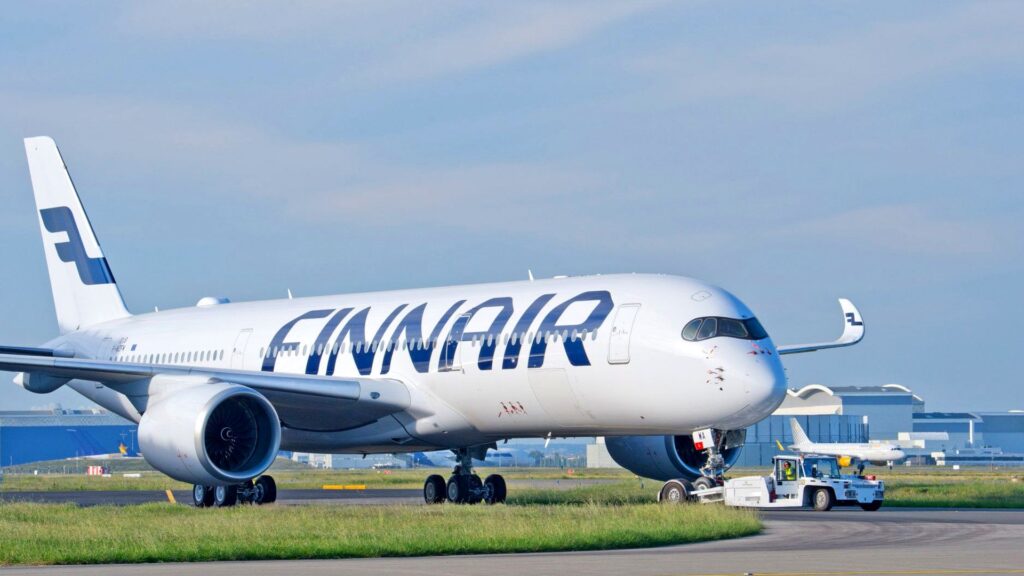 Finnairの旅客機(フィンエアー成田増便)
