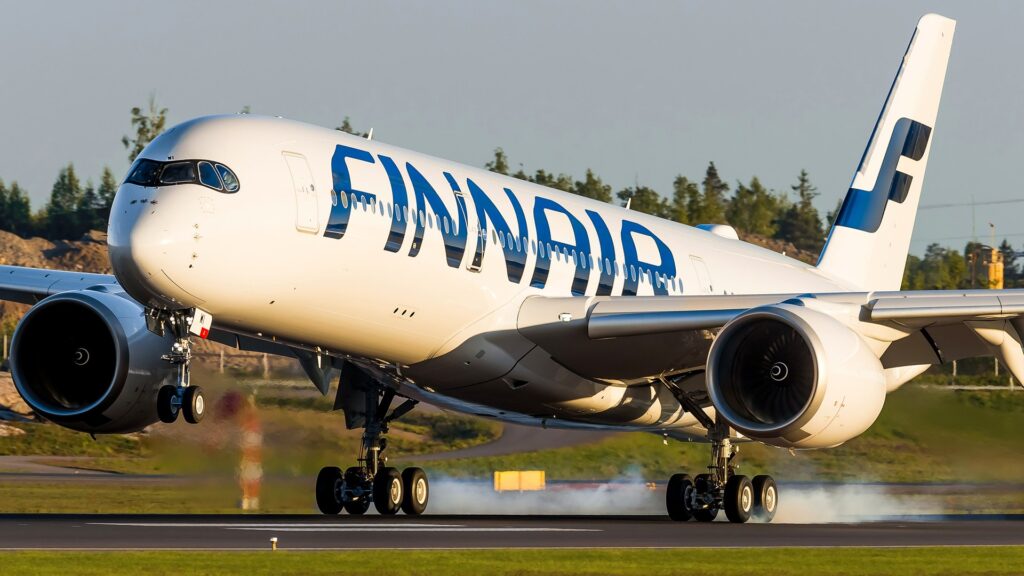 Finnairの旅客機（フィンエアー増便）