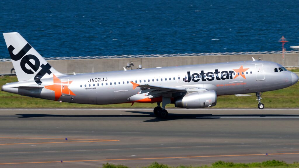 ジェットスターの旅客機