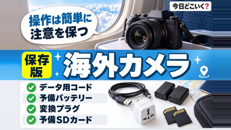 海外旅行のカメラはどう選ぶ?機内持ち込みの方法や街中でのスリ対策も紹介　