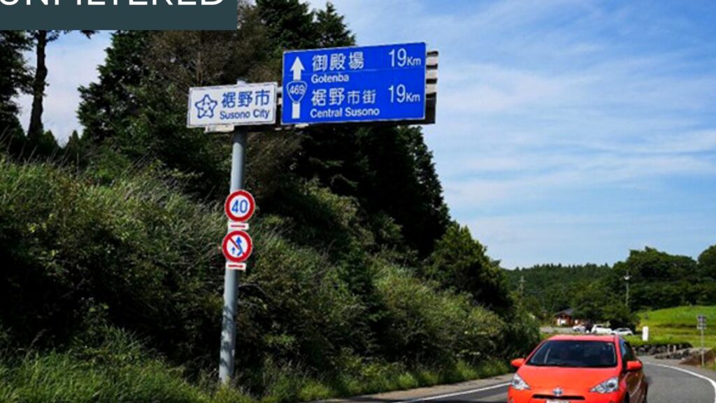 ドライブ中の車窓(関越のんびりパス)