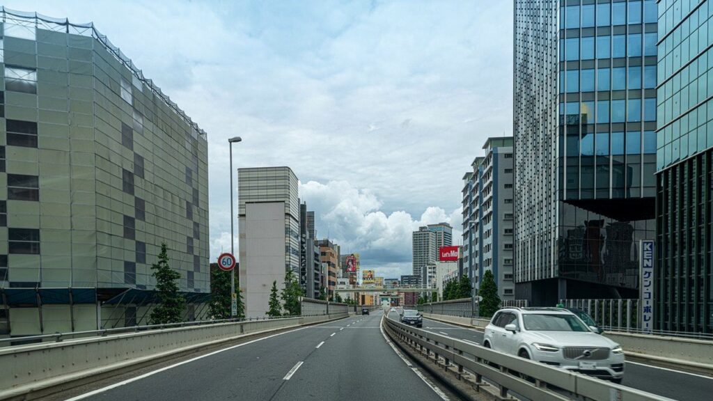 高速道路(東京湾大華火祭交通規制)