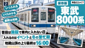 蔵王ロープウェイの東武8000系は車内に入れる？普段は窓越しだけ