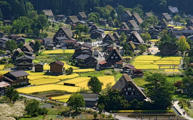 白川郷の写真