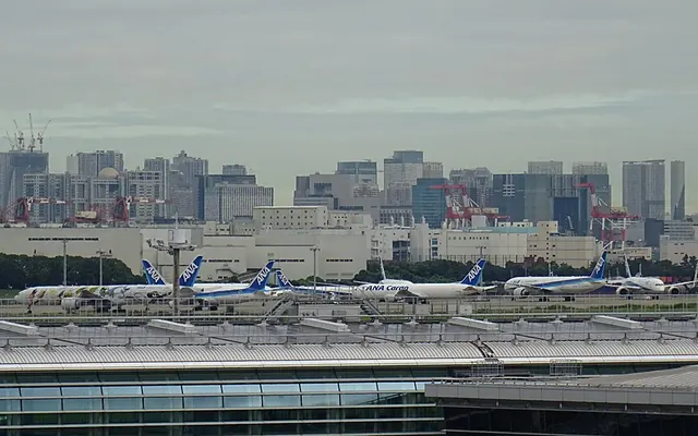 ANAの旅客機の写真