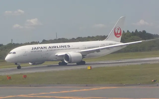 JALの旅客機の写真